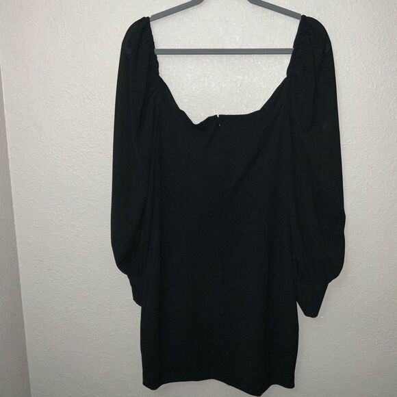 NWT Badgley Mischka Dalia Black Mini Dress size 8 - Picture 9 of 9